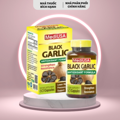 MediUSA BLACK GARLIC (Hộp/60 viên)