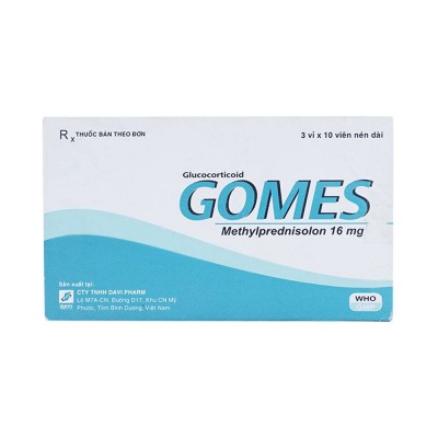 Thuốc Gomes (Methylprednisolone 16mg)