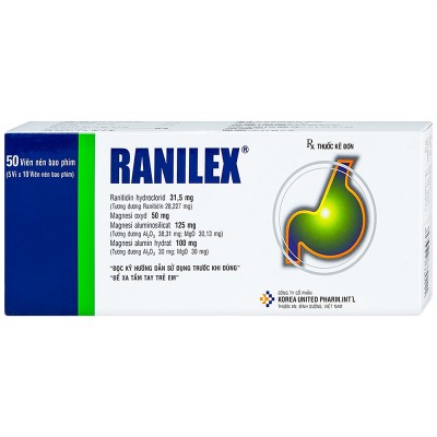 Ranilex (Hộp 5vỉ x 10 viên)