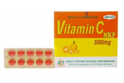 Vitamin C Mkp 500mg (Hộp/200 viên)
