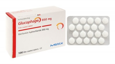 Glucophage 850mg (Metformin hydrochloride)