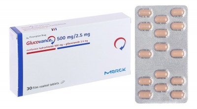 Glucovance 500mg/2.5mg-  Thuốc trị tiểu đường tuyp II