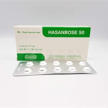 Hasanbose 50 (Acarbose 50mg)
