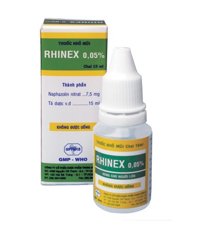 Thuốc nhỏ mũi Rhinex 0.05%