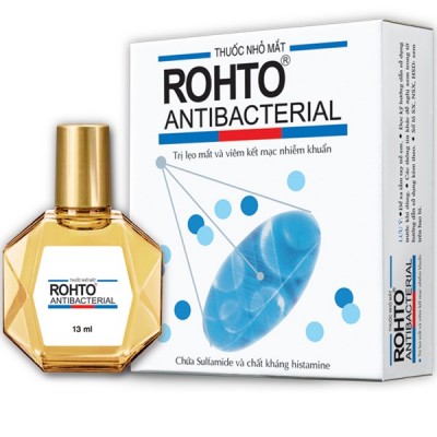 Thuốc Nhỏ Mắt Rohto Antibacterial (13ml)
