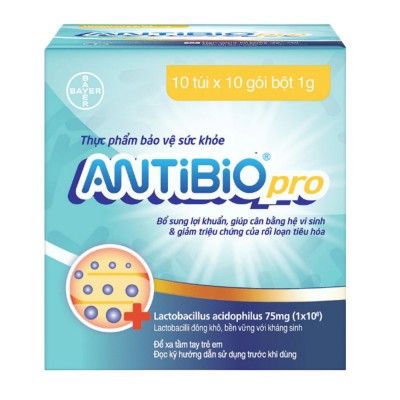 Men vi sinh AntiBio Pro - Cân bằng hệ vi sinh đường ruột