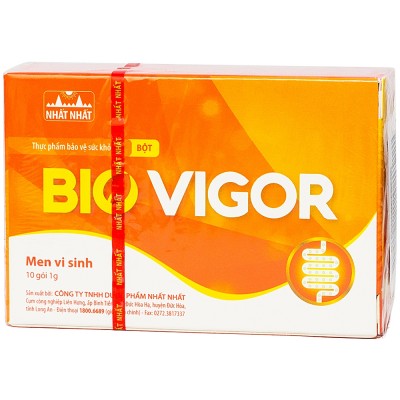 Men vi sinh Bio Vigor - Bổ sung lợi khuẩn giảm nguy cơ roi loạn tiêu hóa