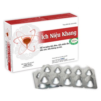 Ích Niệu Khang - Hỗ trợ giảm tiểu đêm, tiểu nhiều lần