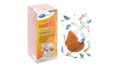 Kẹo dẻo Nat C Yummy Gummyz - Tăng cường sức đề kháng