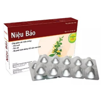 Niệu Bảo - Hỗ trợ giảm các triệu chứng tiểu buốt, tiểu rắt