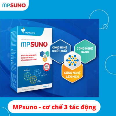 Viên uống MPSUNO - Hạ đường huyết,giảm biến chứng tiểu đường