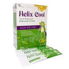 Siro ho Helix Cool (Hộp/20 gói)