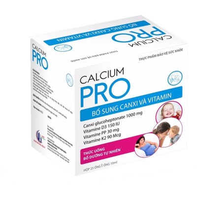Calcium Pro (20 ống x10ml)