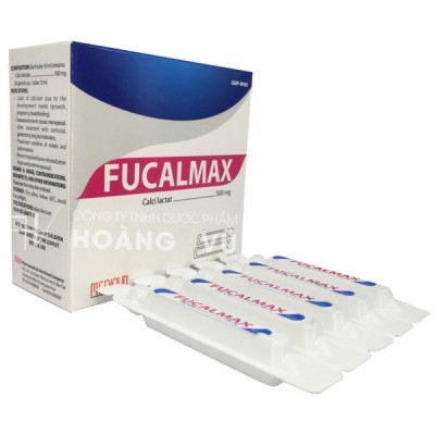 FUCALMAX ( 20 ống x 10ml)  - bổ sung Canxi