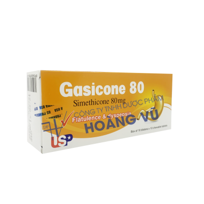 Gasicone 80mg (100 viên) - Thuốc đường tiêu hóa