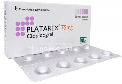 Platarex 75mg (Clopidogrel ) Hộp/30 viên
