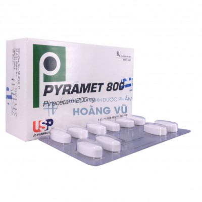 PYRAMET 800mg ( Piracetam) - Hộp/30 viên