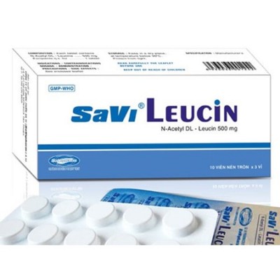 Savi Leucin (N-Acetyl DL-Leucin) - Hộp/30 viên