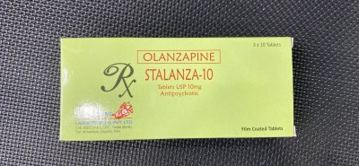 Stalanza-10mg (Olanzapine) - Hộp/30 viên