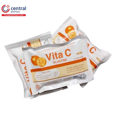 Vita C Glucose - Bổ sung vitamin C, tăng đề kháng (46 túi x 24 viên)