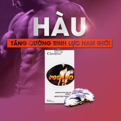 Vocano Clevie Health - Viên uống hỗ trợ sinh lý nam