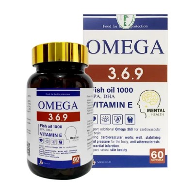 Omega 3.6.9 (Hộp 60 viên)