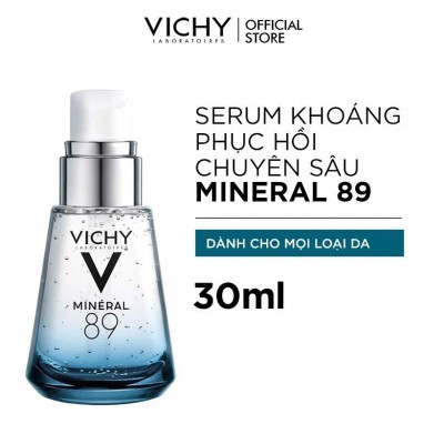 Serum Dưỡng Chất Khoáng Cô Đặc Vichy Mineral 89 - Giúp da sáng mịn và căng mượt